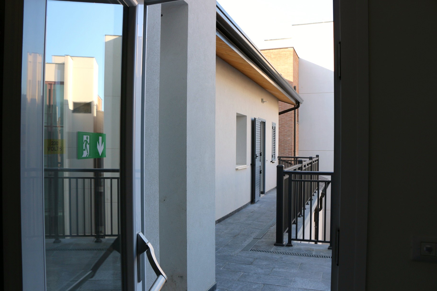 Internal courtyard of the residence